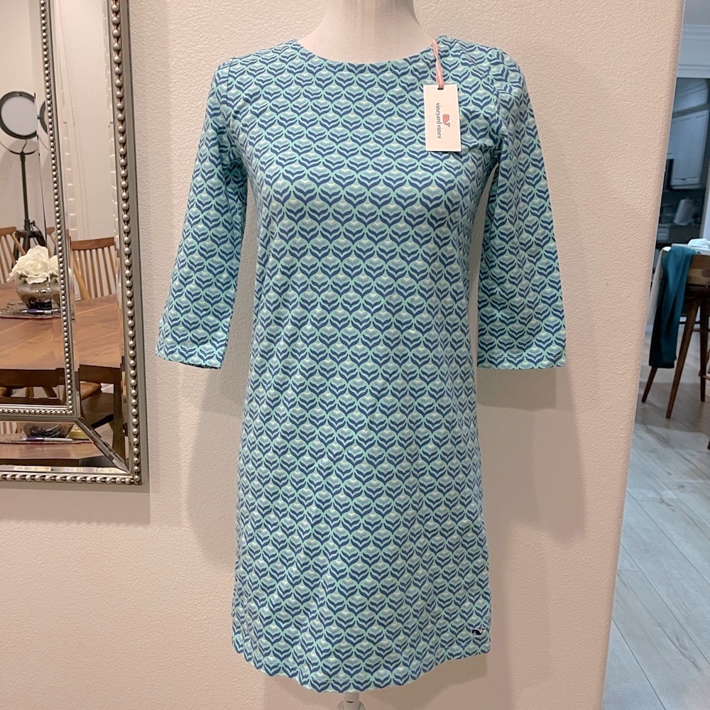 Vineyard vines diamond whale tail dress - Picture 2 of 8